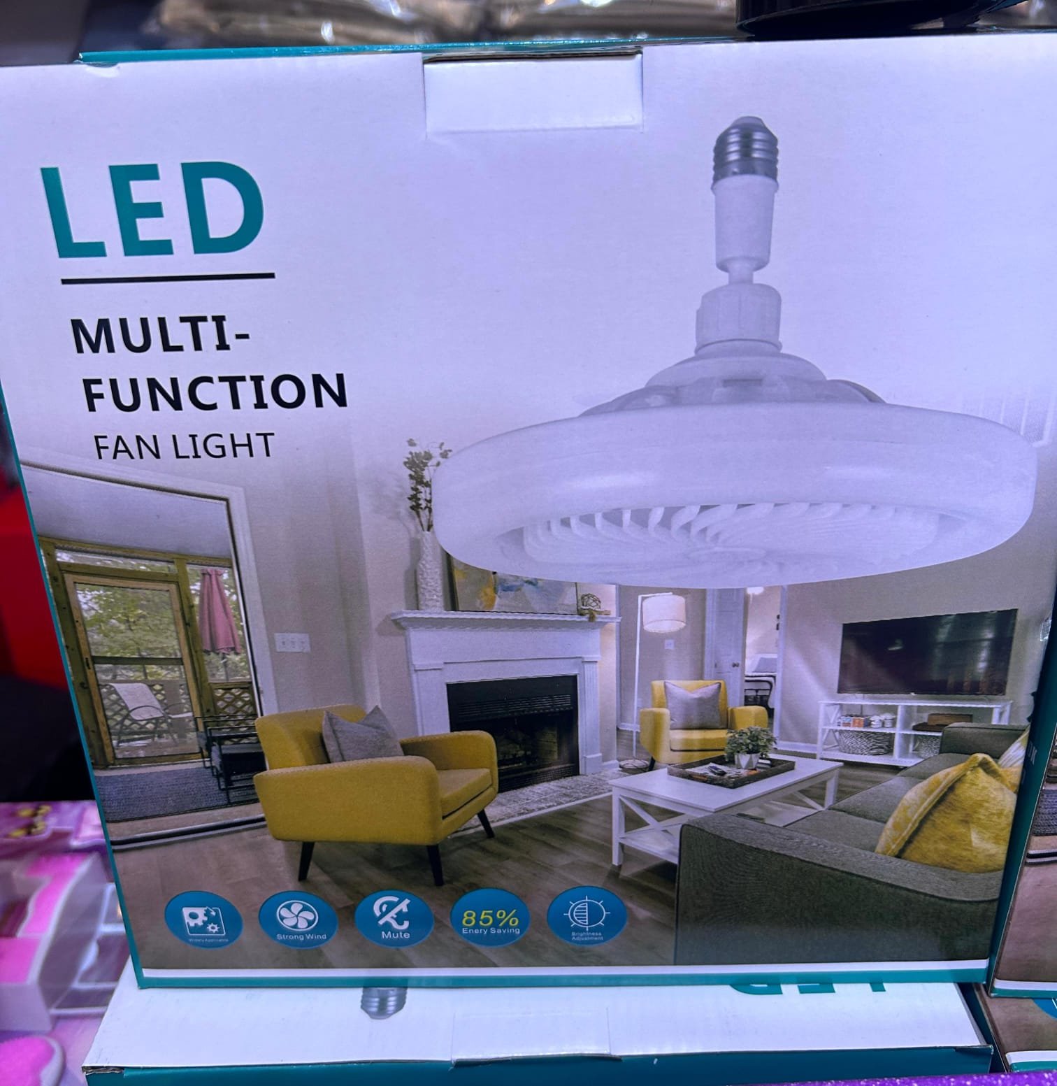 Foco-Ventilador 2 en 1