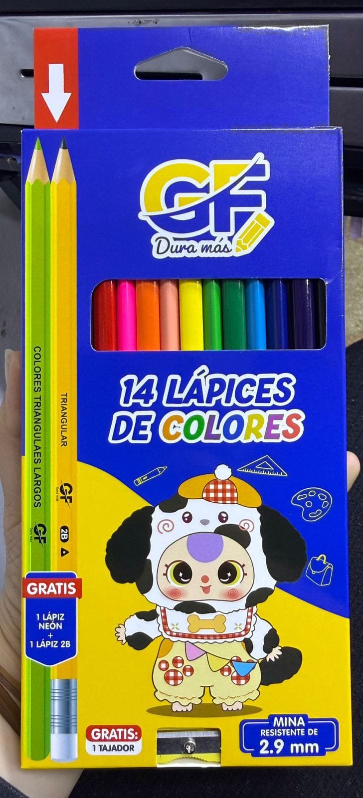 Colores Triangulares x 14