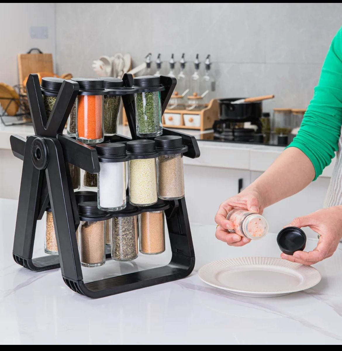 Condimentero Giratorio Carrusel 360°